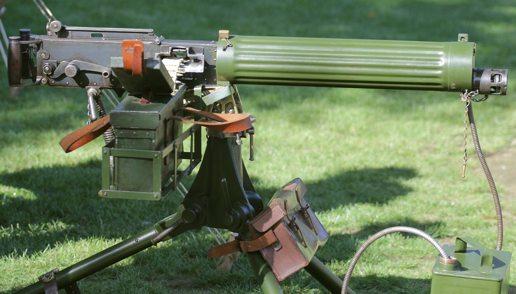 Vickers Water Cooled Machine Gun Sarah Flickr