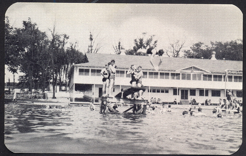Pleasant Lake MI Bartlett's Pavillion at Bathing Beach Ple… Flickr