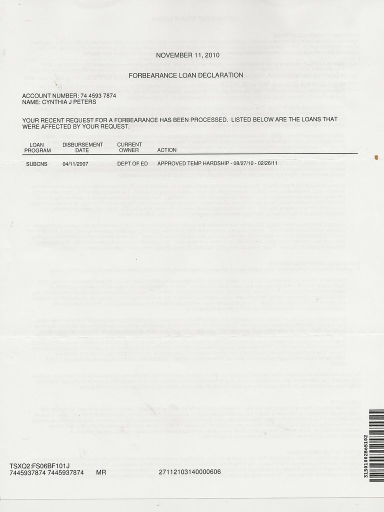 fedloan servicing letter from fedloan servicing verifying … Flickr