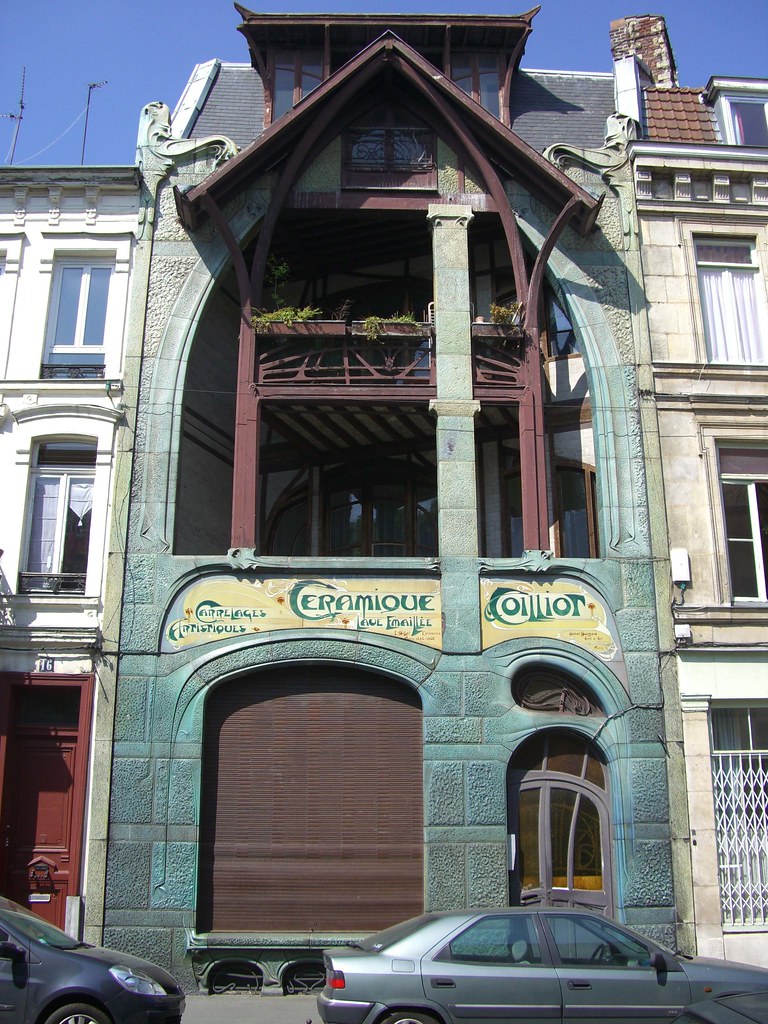 Maison Coilliot, 14 rue de Fleurus, 59000 Lille Architec… Flickr
