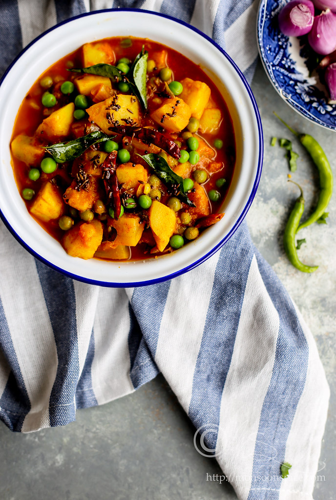 Monsoon Spice Unveil the Magic of Spices... Lauki Aloo Matar Curry