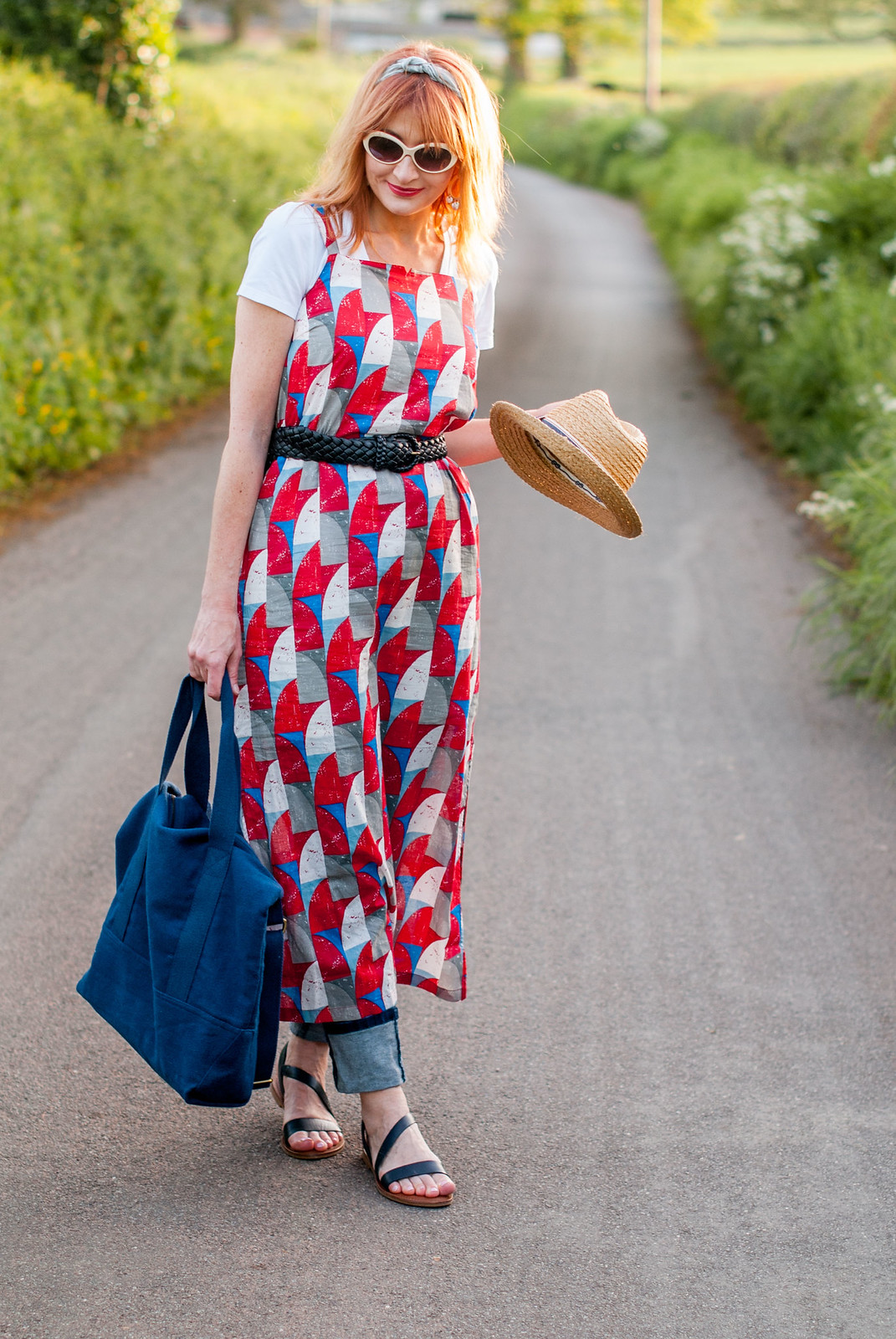 A Long Dress Layered Over Jeans & My Seasalt Brand Ambassadorship Not