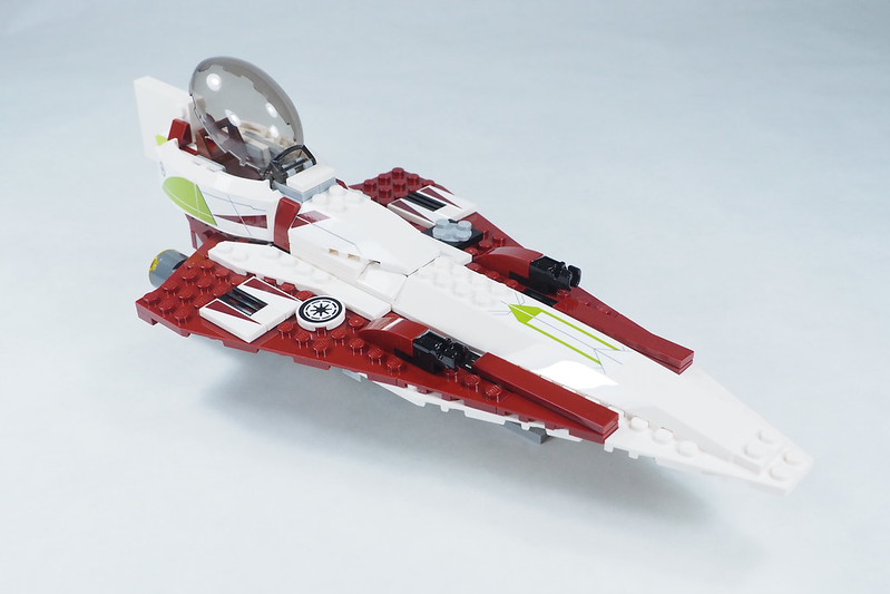 Brickfinder Review LEGO Star Wars Jedi Starfighter with Hyperdrive (75191)