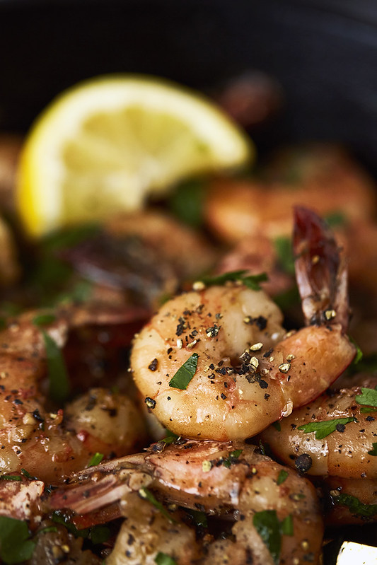 Paleofriendly Lemon Garlic Black Pepper Shrimp Paleo Meal Recipe