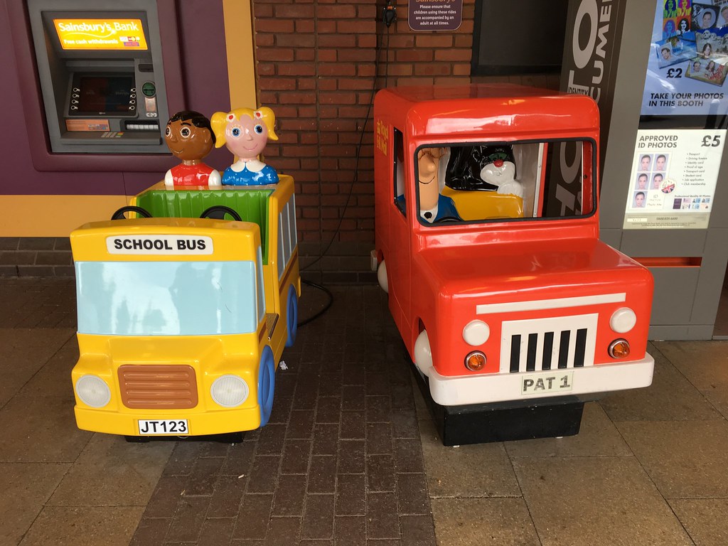 Get well soon, Jolly Town School Bus and Postman Pat! Flickr