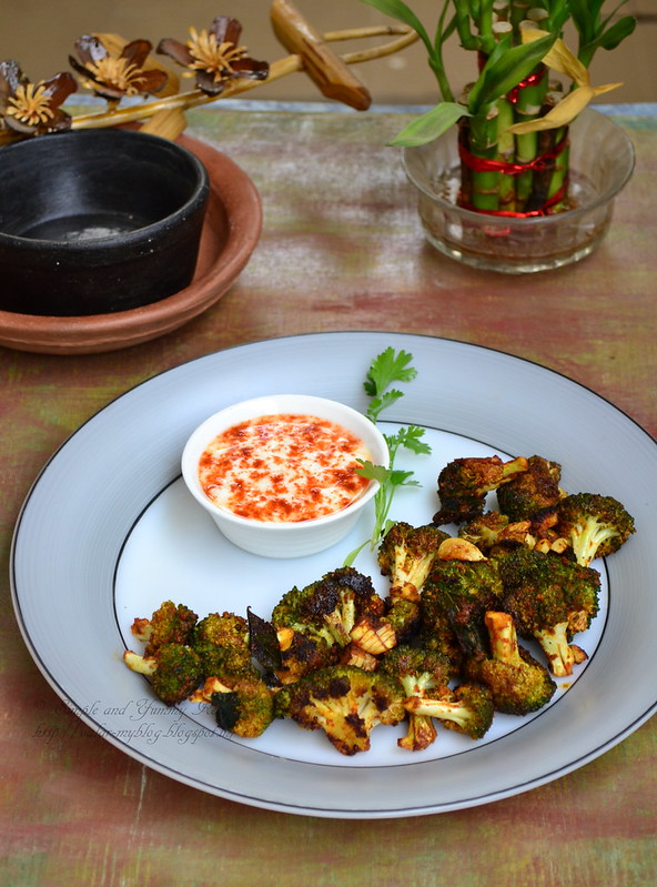 Simple and Yummy Recipes Pan Roasted Broccoli Indian style