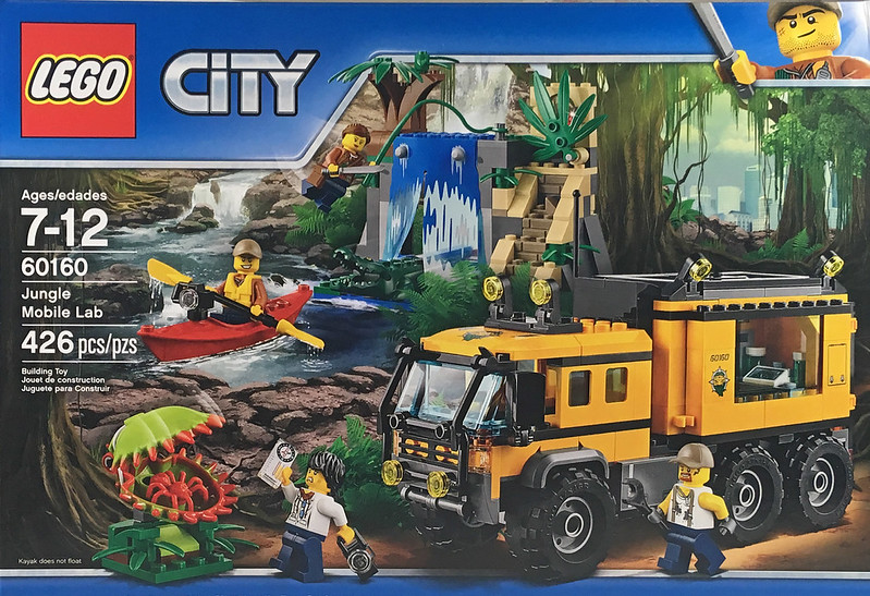 Review 60160 Jungle Mobile Lab Brickset LEGO set guide and database