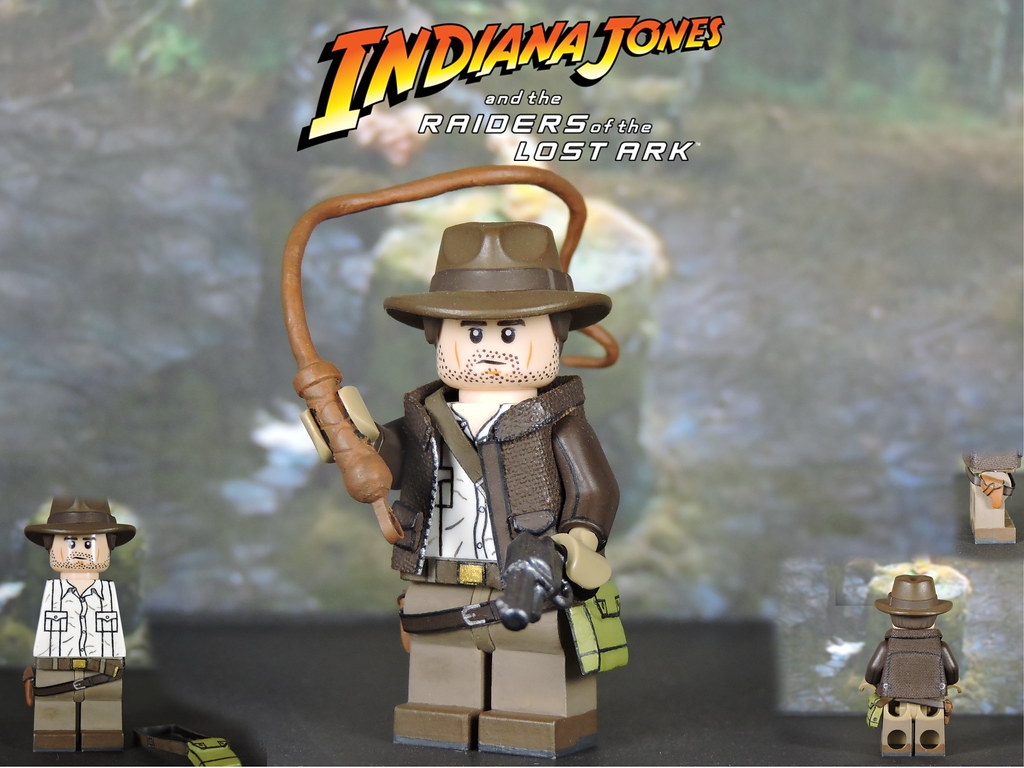 Custom Lego Raiders of the Lost Ark Indiana Jones Flickr