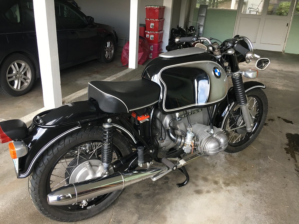 1973 BMW r75/5 heinrich tank Motorrad+MCM Flickr