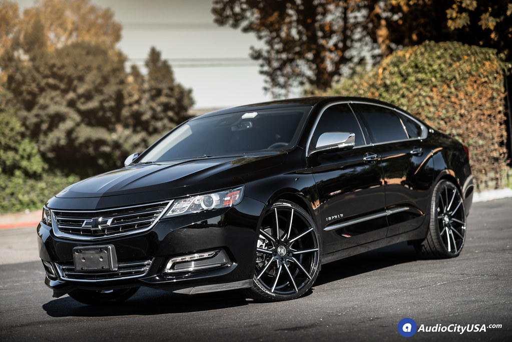 2017 Chevy Impala V6 on 22" Lexani Wheels Gravity Gloss Bl… Flickr