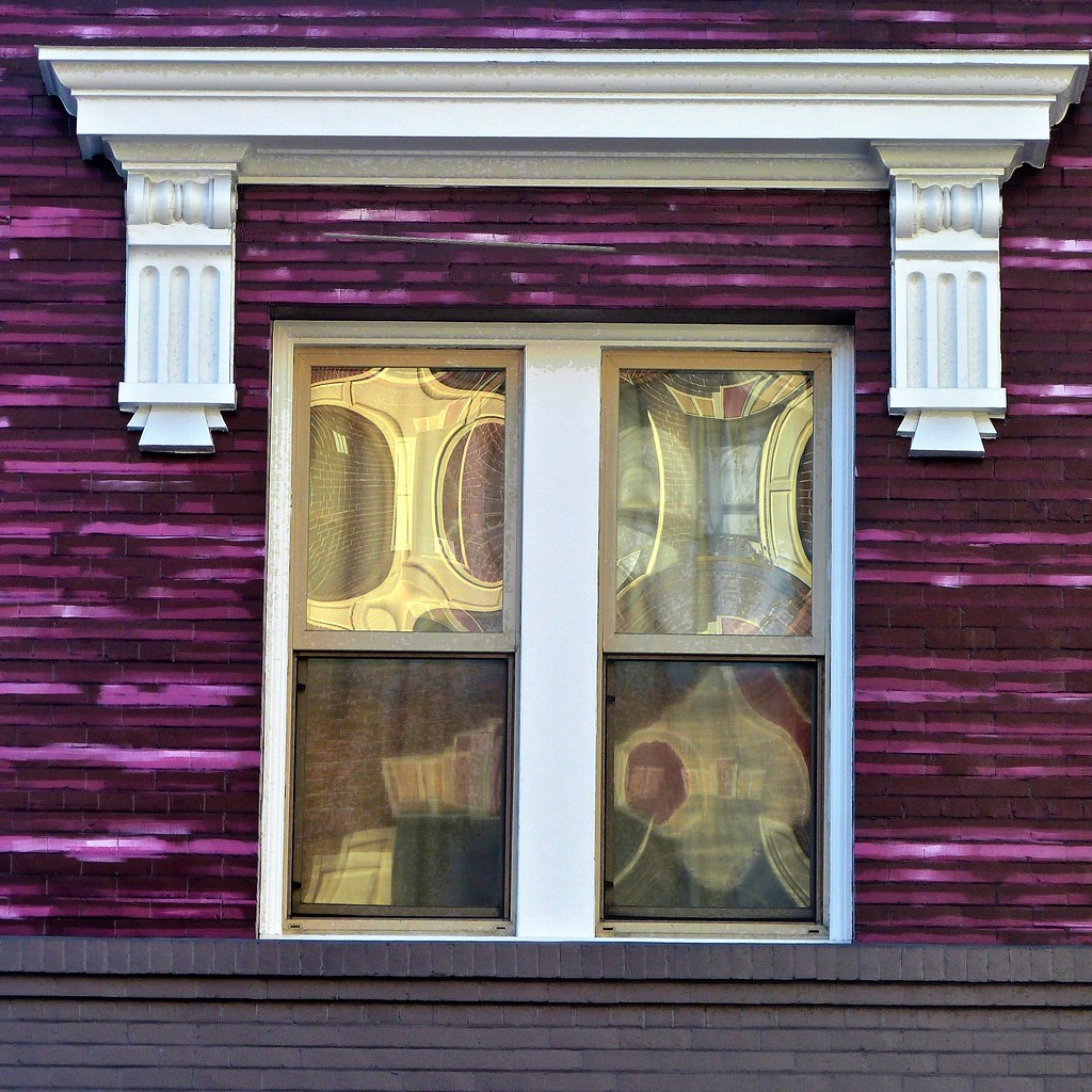 purple siding and funky reflections soma san francisco, ca… Flickr