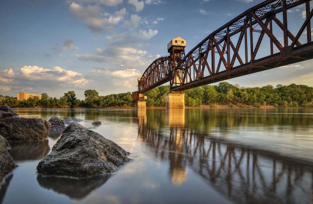 Katy Bridge Redux The Katy Bridge in Boonville Missouri by… Flickr