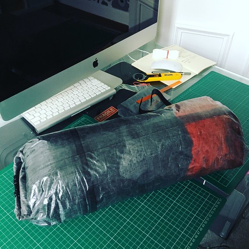 MYOG a DCF double ended dry bag. drj0nswanderings