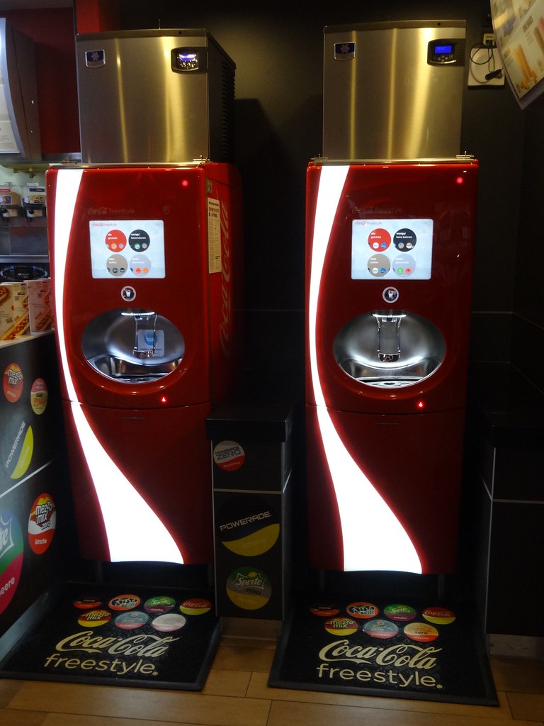 CocaCola Freestyle Fountain Now you can choose about 100 … Flickr