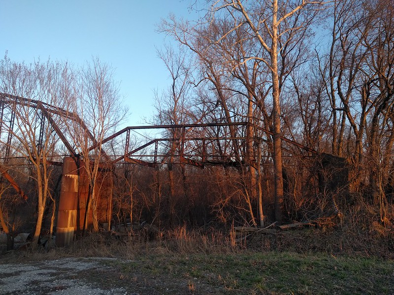 Old truss bridge south of Inola, Oklahoma Underground Ozarks