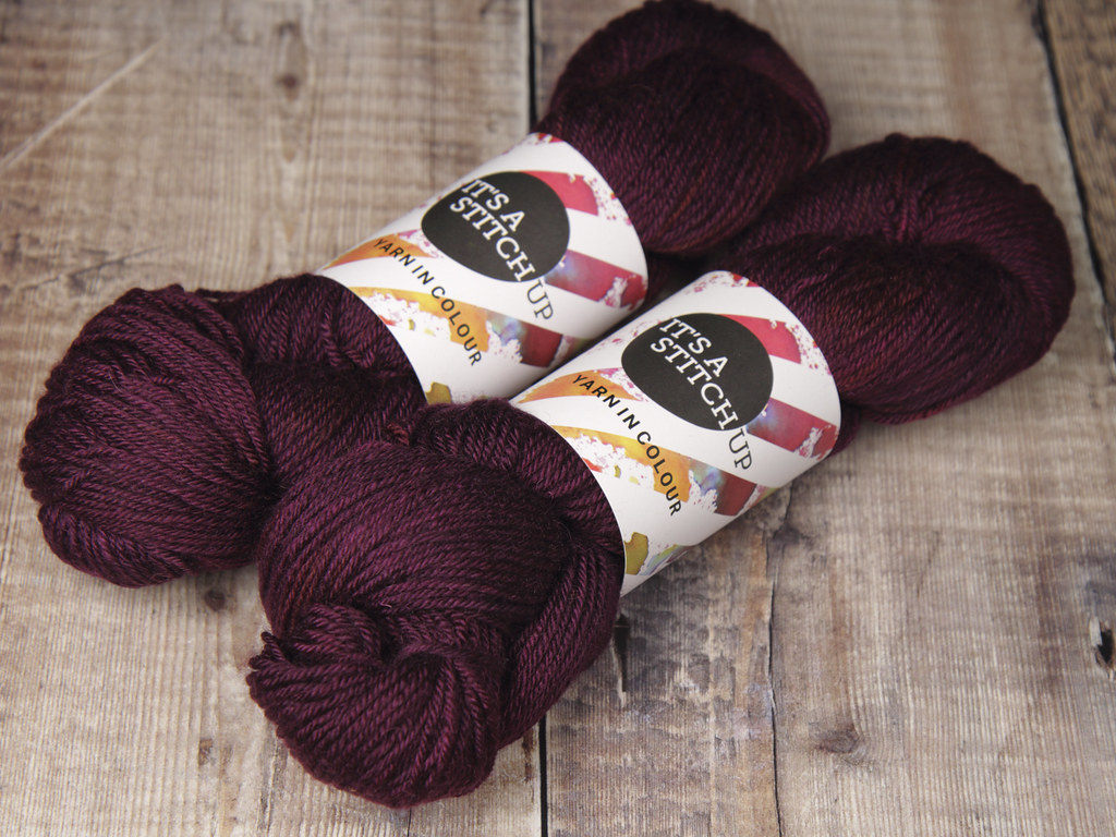 End of batch Dynamite DK pure British Bluefaced Leicester wool hand