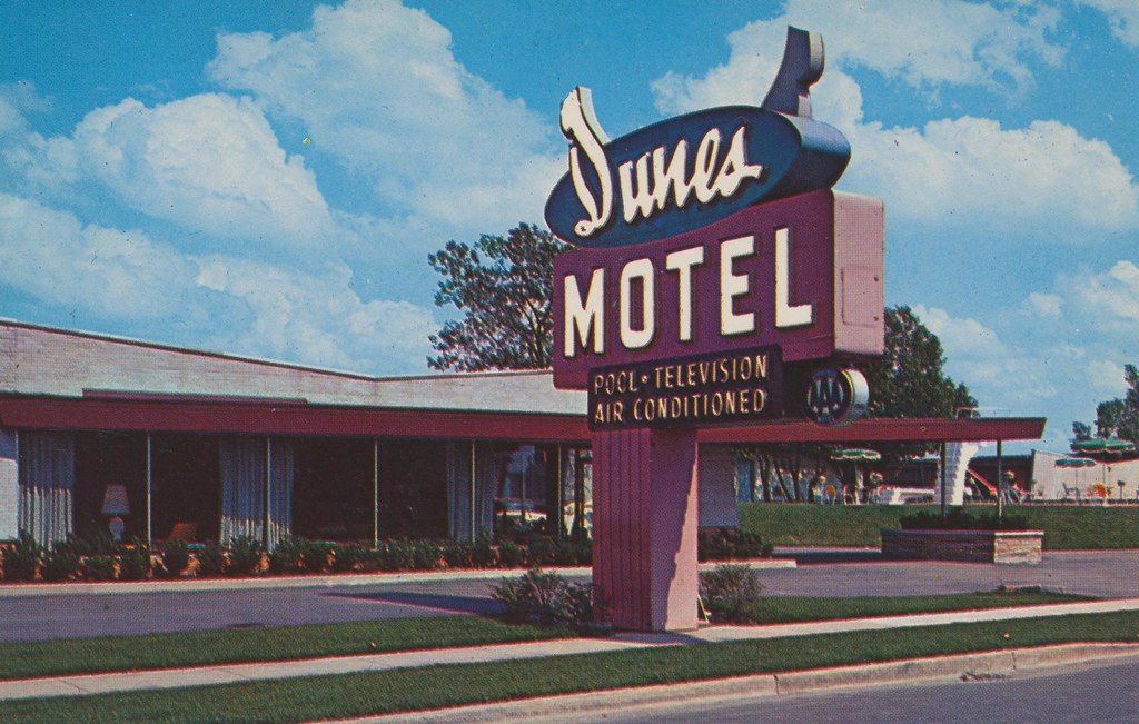 The Cardboard America Motel Archive Dunes Motel Chicago, Illinois