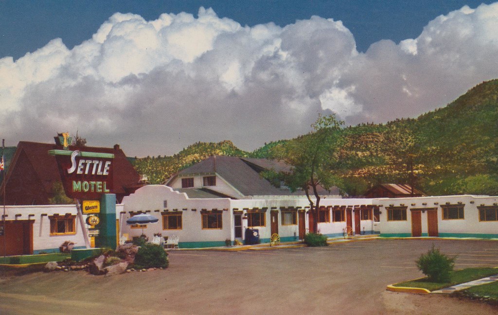 The Cardboard America Motel Archive Settle Motel Buena Vista, Colorado