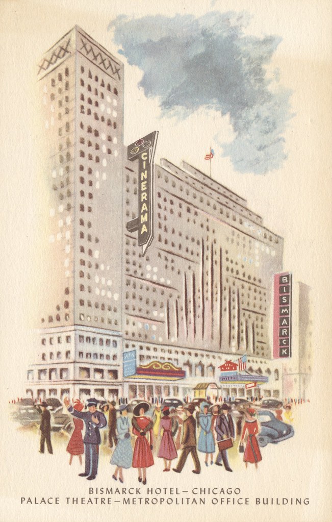 The Cardboard America Motel Archive Bismarck Hotel Chicago, Illinois