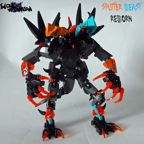 LEGO Hero Factory MOC Splitter Beast Reborn (MOD) 1 Flickr