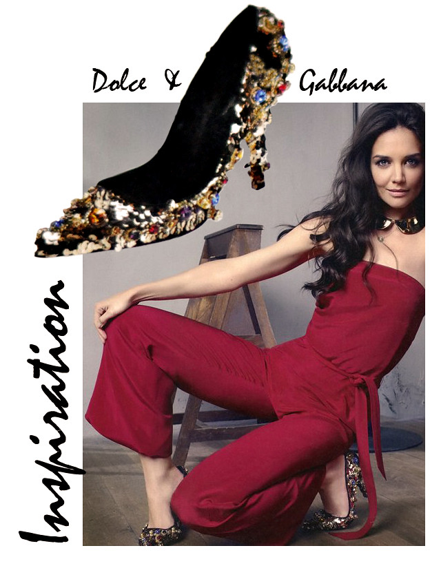 katieholmesinstyle shoes +dolce and gabbana embellished … Flickr