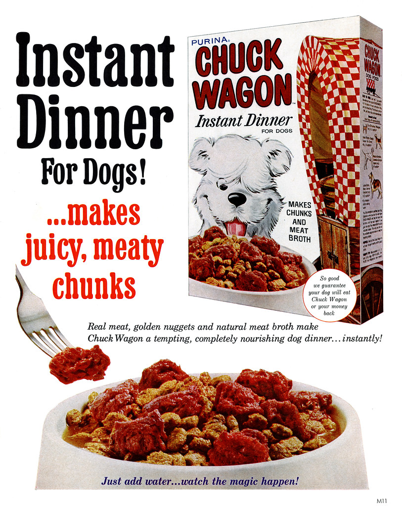 Wanted Purina Chuck Wagon dog food box Pictured in m… Flickr