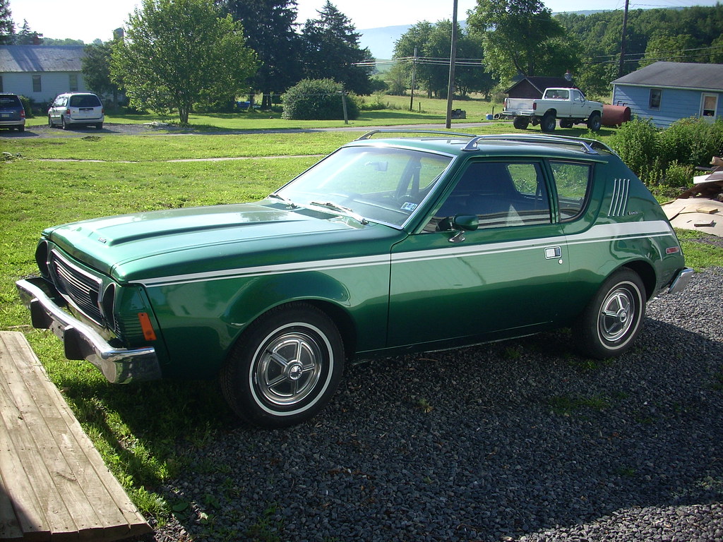 Gremlin side A green AMC Gremlin found in Hartleton, Penns… Flickr