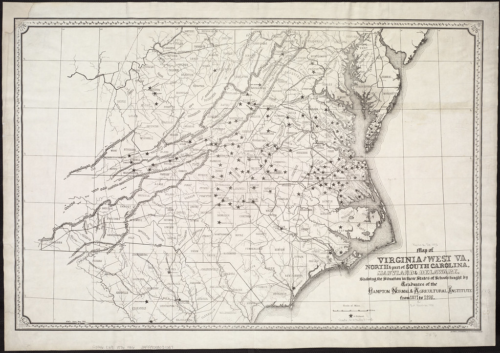 Map of Virginia and West Va., North and part of South Caro… Flickr