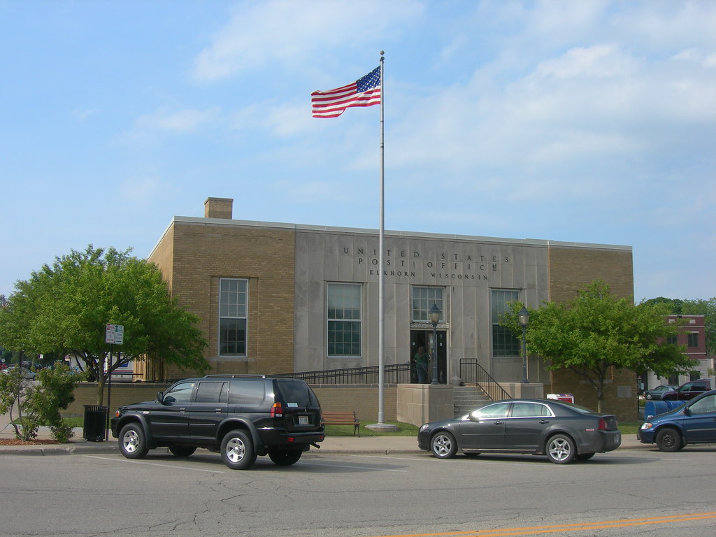 Elkhorn, Wisconsin 53121 Constructed in 1936. New Deal mur… Flickr