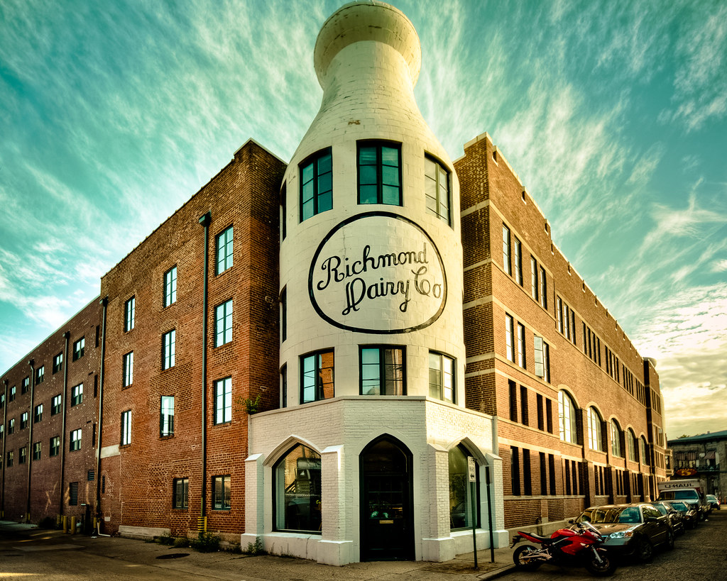 Richmond Dairy Company Richmond Dairy Co aka the milk bott… Flickr