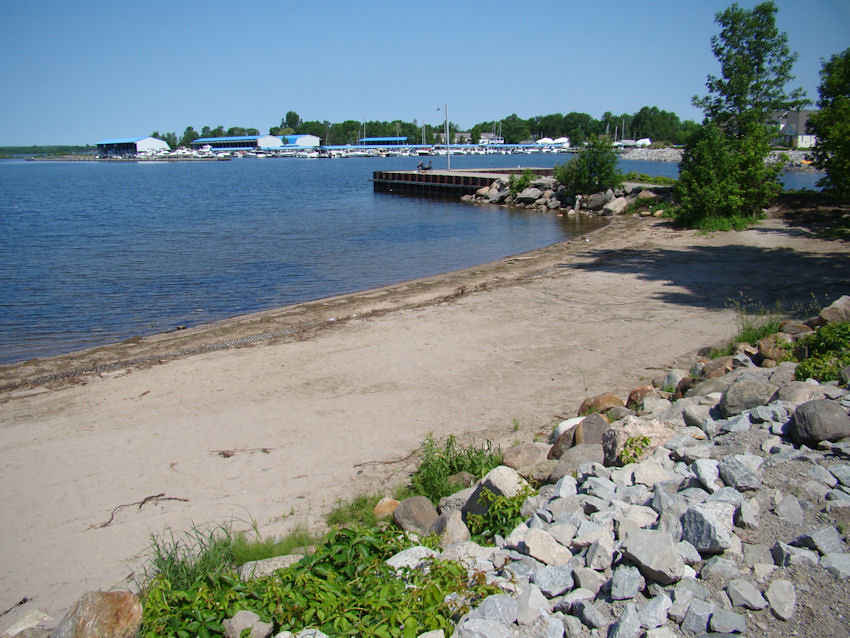 new beach park in Victoria Harbour, Ontario Tay Township p… Flickr