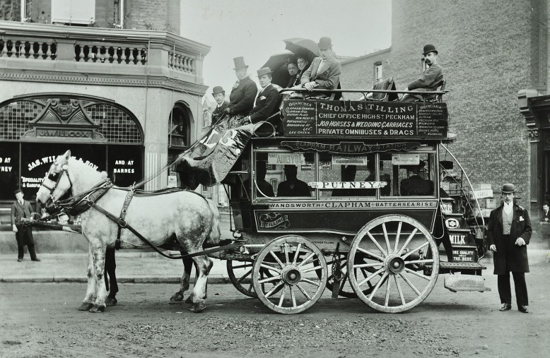 Omnibus, c1896 Event Reel London South of the river there… Flickr