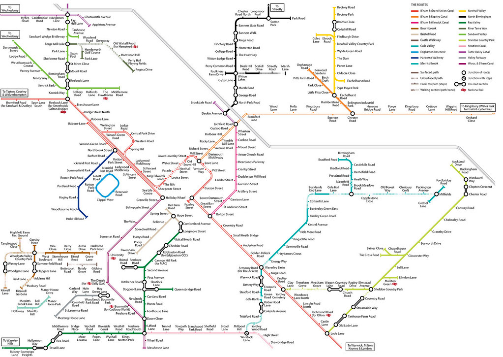Birmingham Top Tube map really almost there It's been a … Flickr