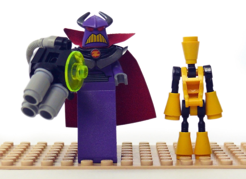 Zurg with blaster and After being very disappointed… Flickr