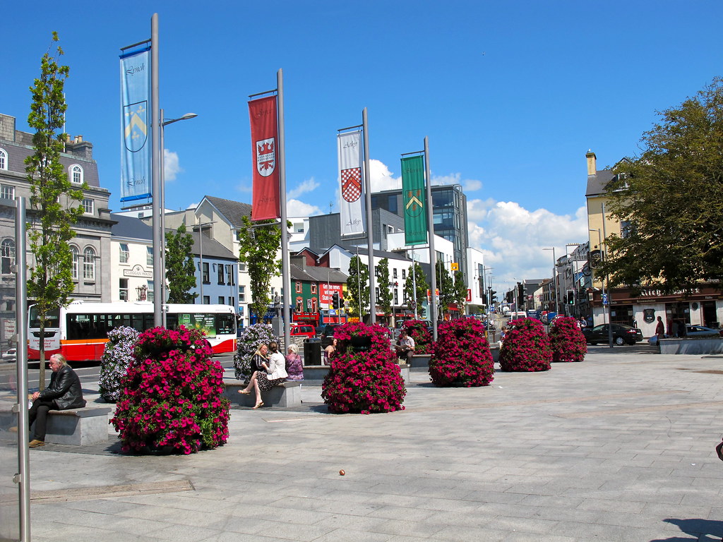 Eyre Square, Galway City, Ireland Bev Staunton Flickr