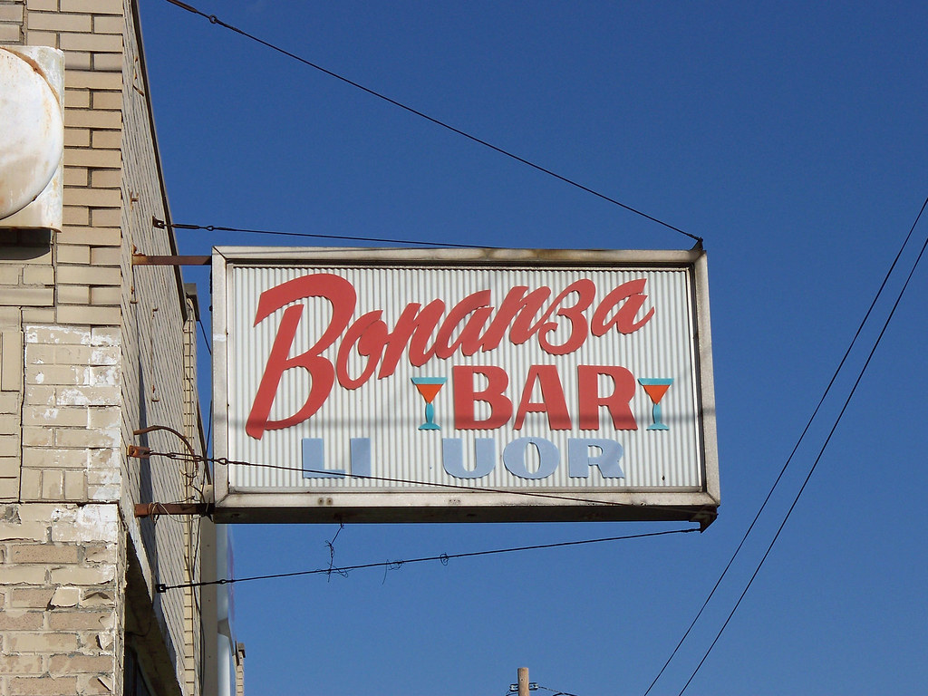 OH Youngstown Bonanza Bar Sign for Bonanza Bar in Youngs… Flickr