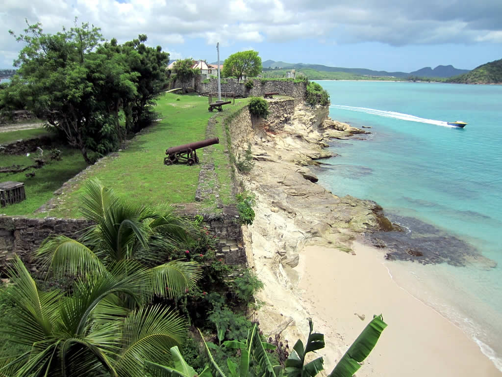 Fort James Fort James near St. John's, Antigua, dates from… Flickr