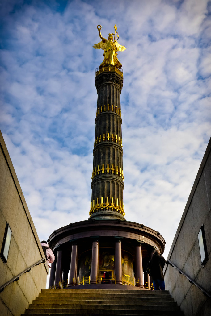Berlin Siegessäule (Victory tower) The Victory Column (Ger… Flickr