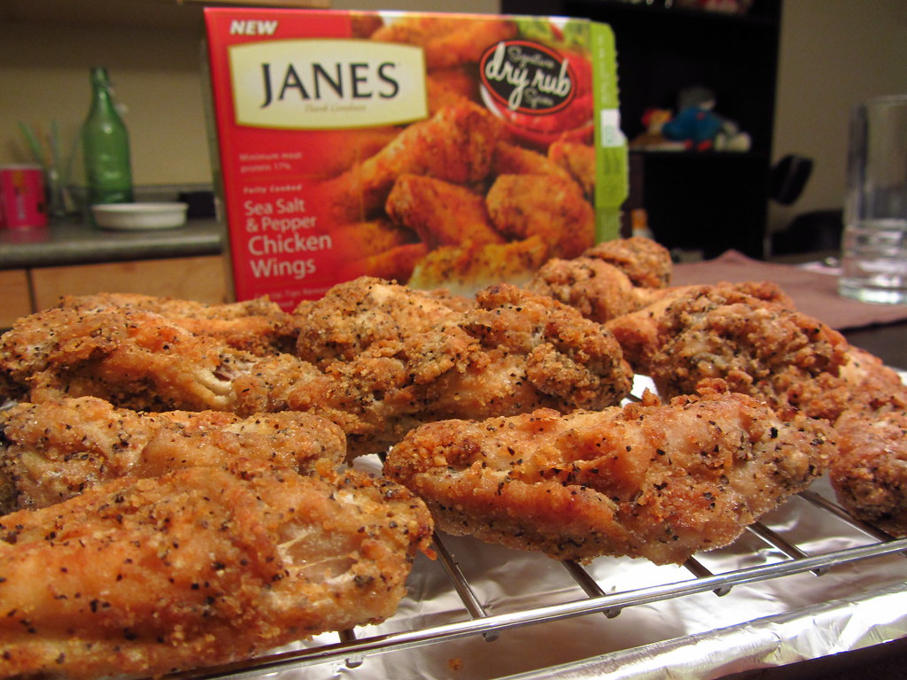 Janes Chicken Wings Janes Sea Salt and Pepper Chicken Wi… Flickr