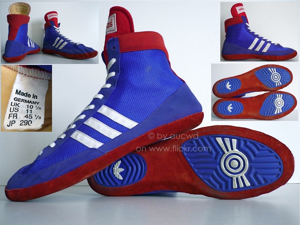 90`S VINTAGE ADIDAS COMBAT SPEED I WRESTLING HI SHOES Flickr