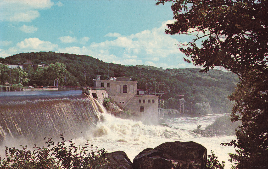 Power House and Dam, St. Croix River Taylors Falls, Minnes… Flickr