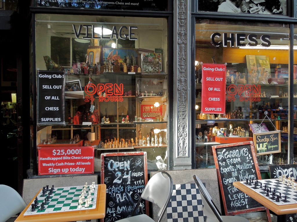 Chess NYC Village Chess Shop Academy 230 Thompson Stre… Flickr