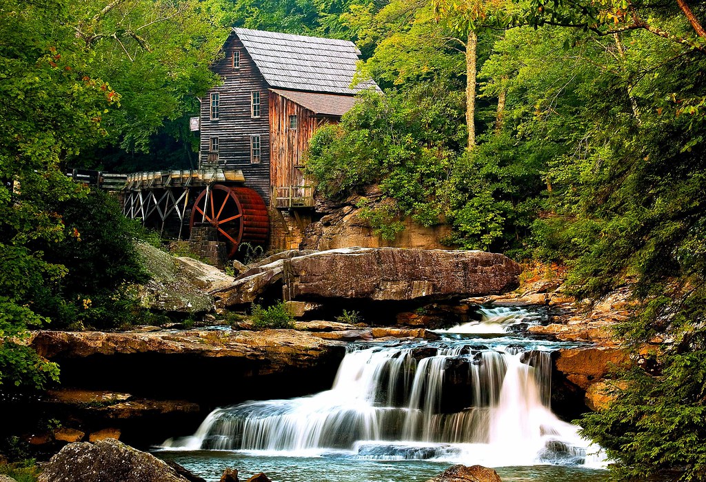 Glade Creek Grist Mill Since I am from North Carolina and … Flickr