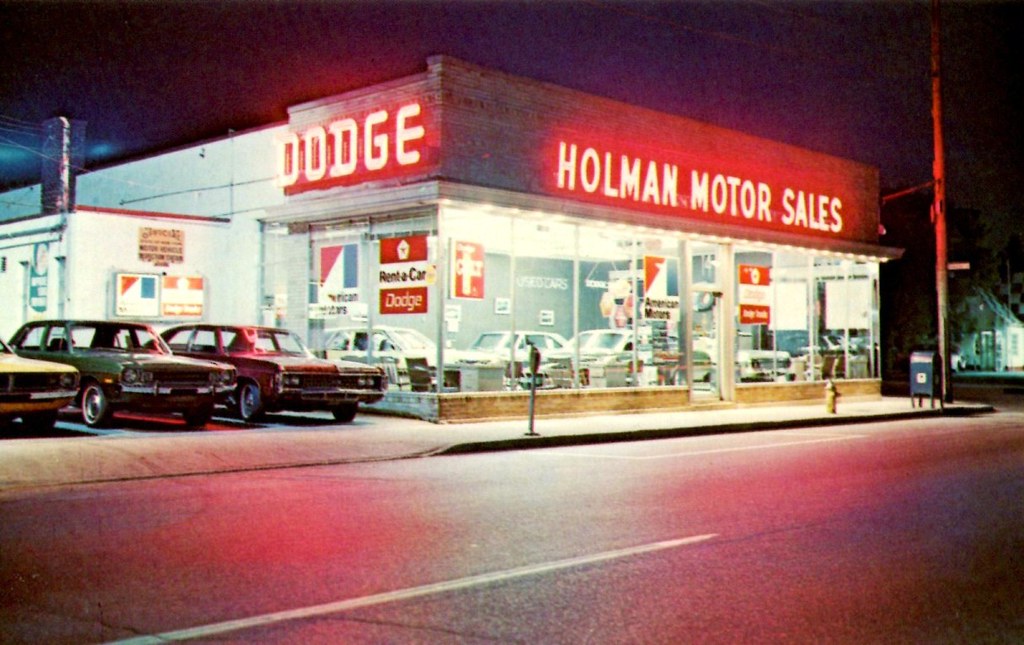 Holman Motor Sales, Dodge & AMC, Floral Park NY, 1970s Flickr