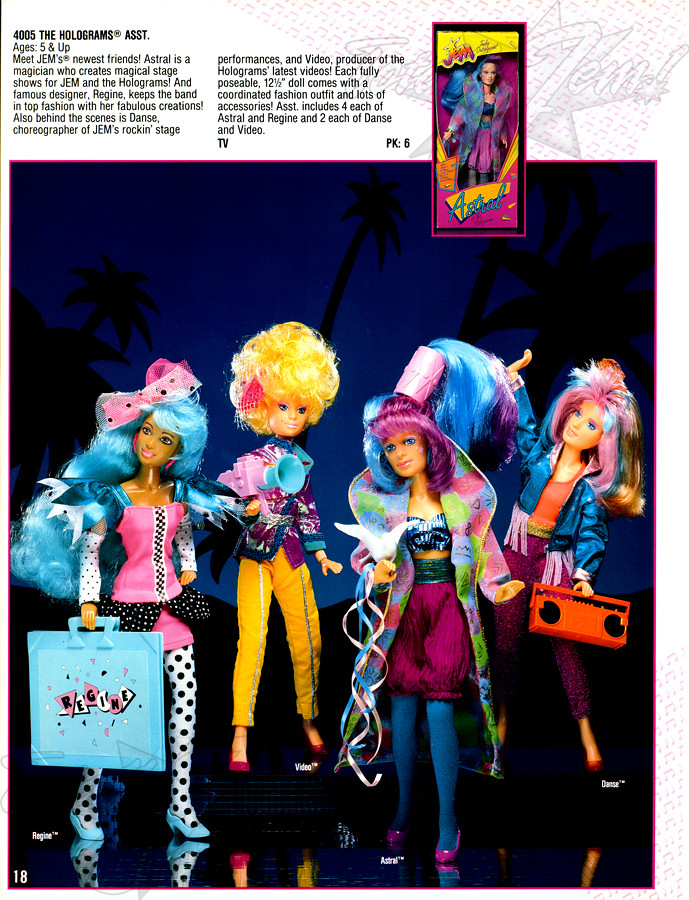 1988 Jem Dolls If only Hasbro had kept Jem going, right? T… Flickr