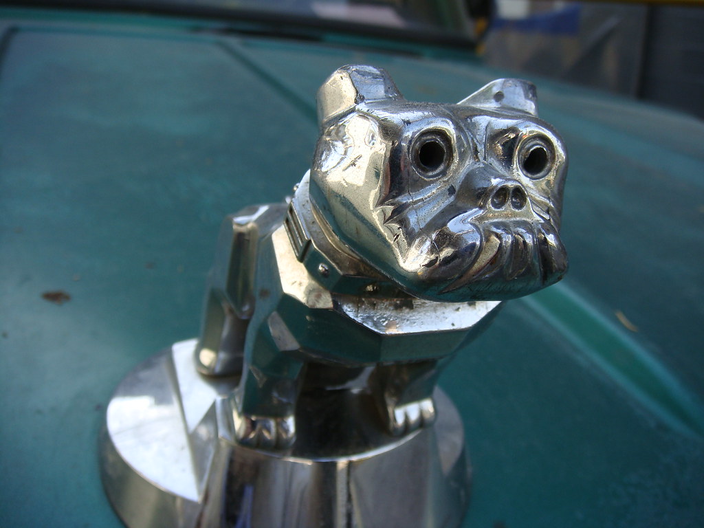 Mack Truck Chrome Bulldog Hood Ornament Maracay, Venezuela
