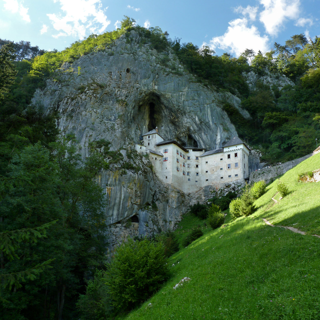 A medieval appearance of the Predjama Castle in Slovenia Flickr