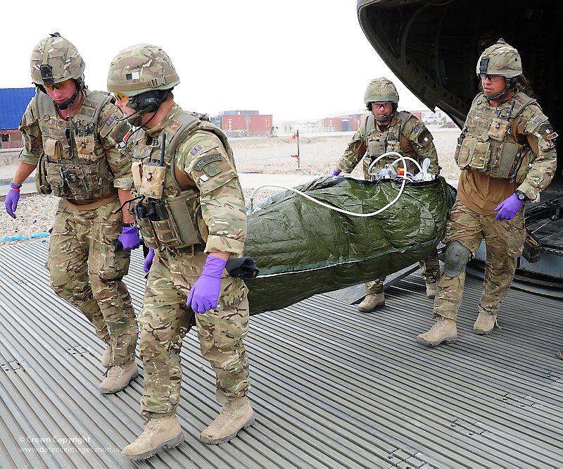 Medical Emergency Response Team Carry Casualty to Ambulanc… Flickr