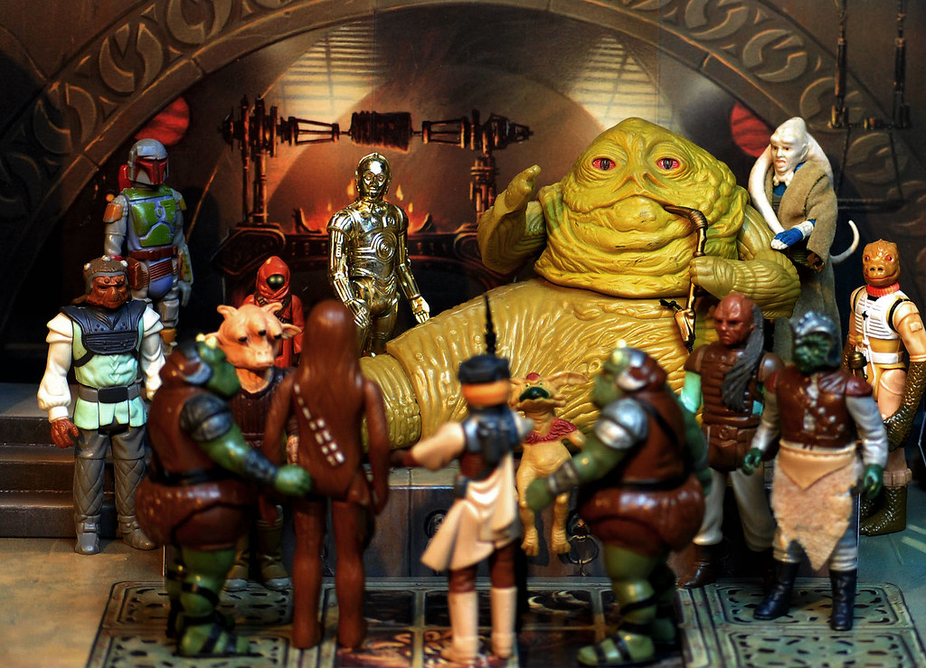 Jabba's Palace Vintage Style The playset isn't from the … Flickr
