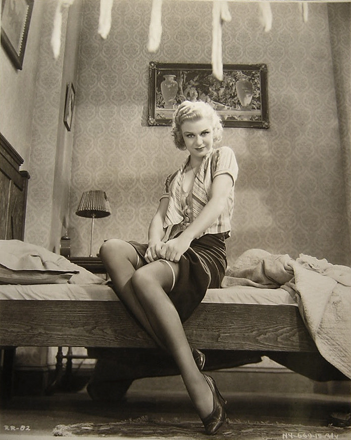 Ginger Rogers, 1933 publicity photo for the 1933 movie 'Ra… Flickr